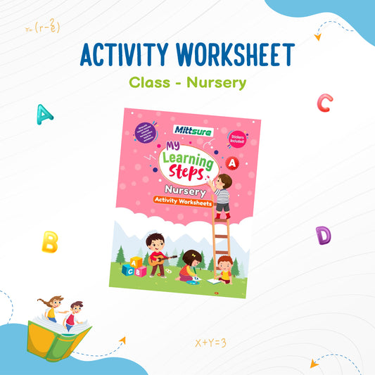 My Learning Steps Nursery Activity Worksheet