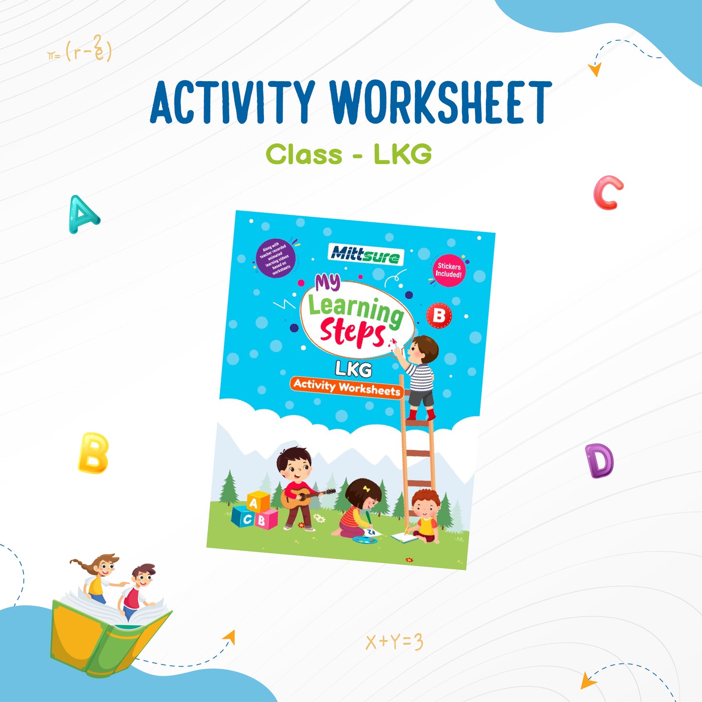 My Learning Steps LKG Activity Worksheet